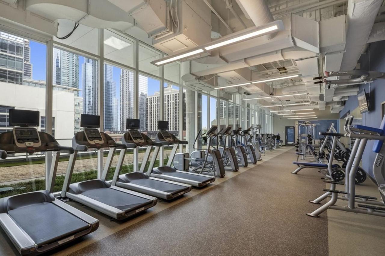 South Loop Studio W Pool Gym Nr Grant Park Chi-856 Leilighet Chicago Eksteriør bilde